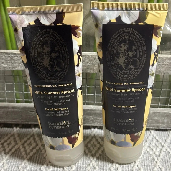 Tweakd by Nature Wild Summer Apricot Cleansing Hair Treatment. 3 fl oz Not a set - Picture 1 of 5